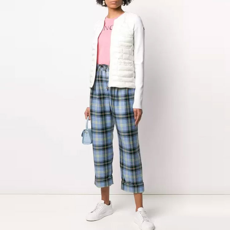 (Women) Moncler White Zip-Up Down Jacket 9B50800A9001030 圖 3