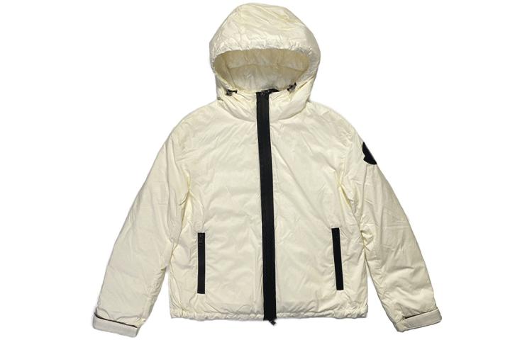 (Women) Moncler Winter Contrast Hooded Down Jacket Off-White F10931A51100C0391 圖 2