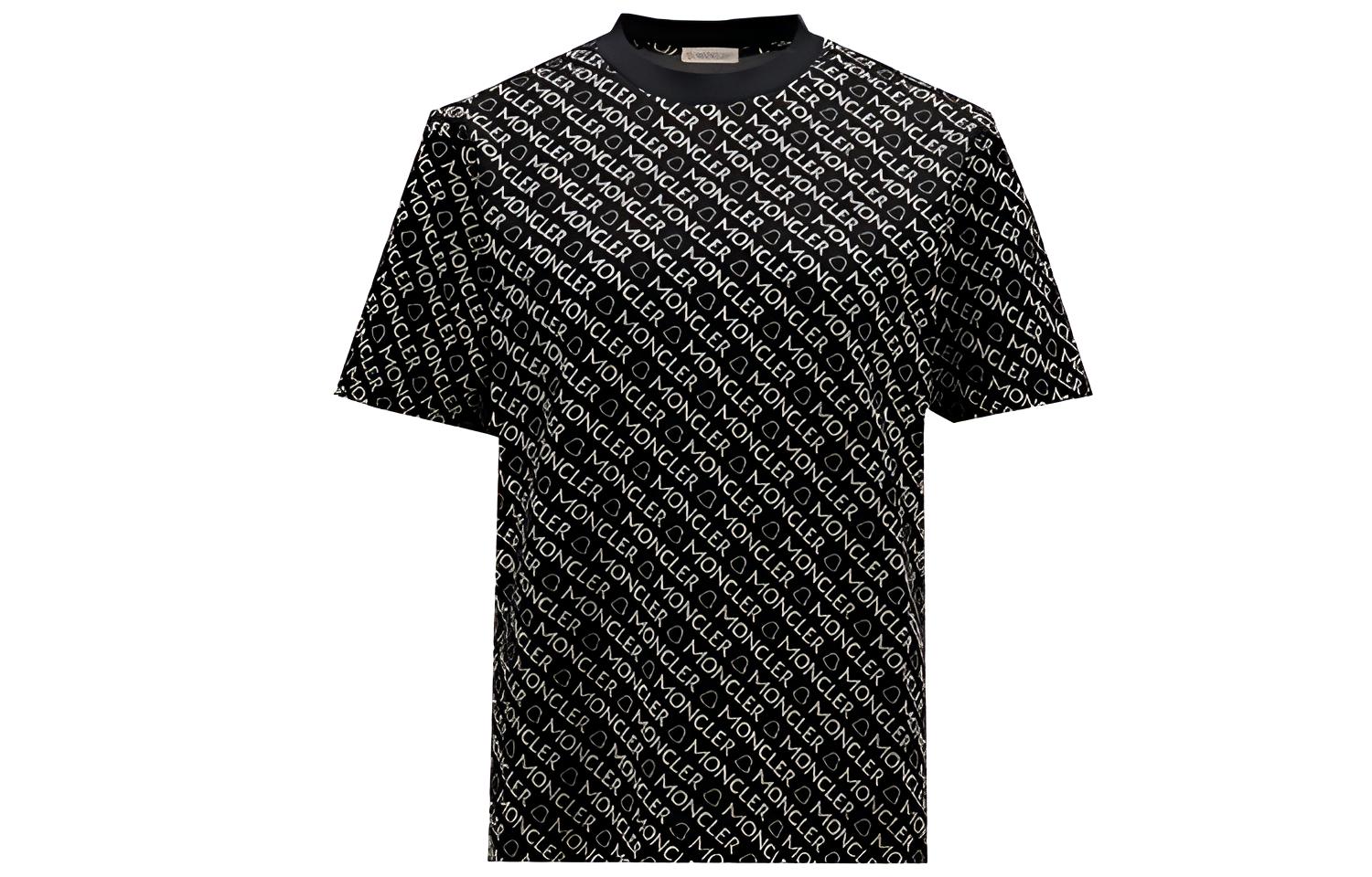 (Women) Moncler Women’s Logo Print Crewneck Short Sleeve T-Shirt. H20938C00025899TEF90