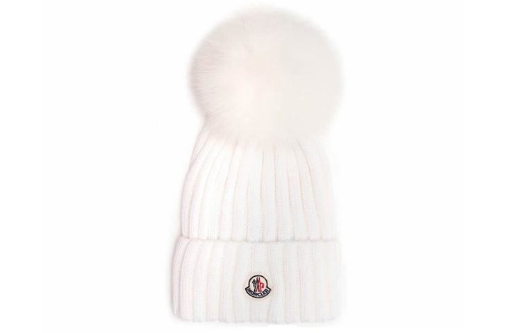(Women) Moncler Wool Knit Pom-Pom Beanie 0933B70201A9327034