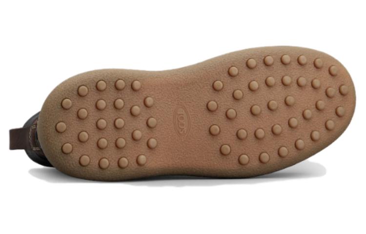 (W) Moncler TOD'S Sneaker Boot 'Black Brown Logo' 圖 5