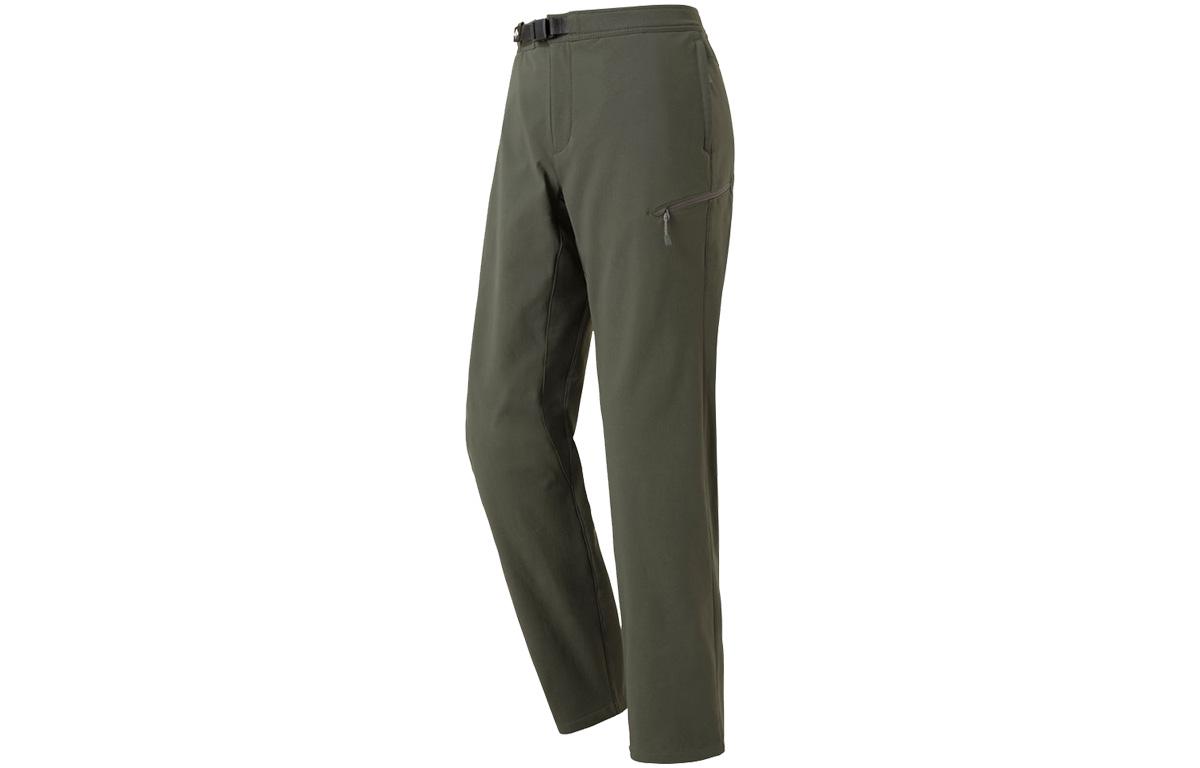 (Women) Montbell  Outdoor Fleece-Lined Straight Pants Casual Style 1105700