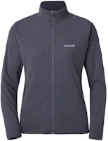 (Women) Montbell Solid Color Logo Outdoor Breathable Jacket 1114626 (Women) Montbell Solid Color Logo Outdoor Breathable Jacket 1114626