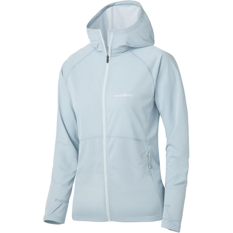 (Women) Montbell  UV Protection Quick-Dry Hooded Jacket for Outdoor Activities 1114637