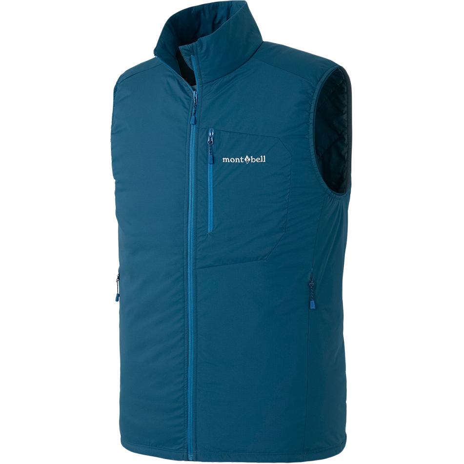 Montbell Solid Color Zip-Up Vest 1101690