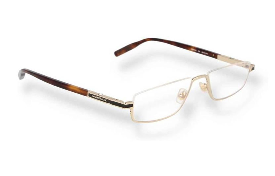 (Women) MONTBLANC  Tortoiseshell Optical Frame Glasses. MB0044O001 圖 3