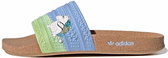 (Women) Moomin x adidas Adilette Cork Slide 'Moomintroll' ID4207 (Women) Moomin x adidas Adilette Cork Slide 'Moomintroll' ID4207