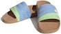 (W) Moomin x adidas Adilette Cork Slide 'Moomintroll' Sandal ID4207