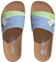 (W) 姆明 x 阿迪达斯 Adilette 软木拖鞋 '姆明特罗尔' ID4207 Shop (W) 姆明 x 阿迪达斯 Adilette 软木拖鞋 '姆明特罗尔' ID4207