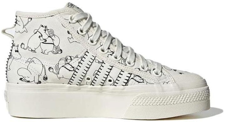 (Women) Moomin x adidas Nizza Platform Mid 'Moominvalley Characters' ID4205 Order (Women) Moomin x adidas Nizza Platform Mid 'Moominvalley Characters' ID4205