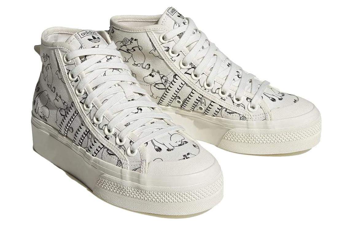 Shop （女性）嚕嚕米 x 愛迪達 Nizza Platform Mid '嚕嚕米谷角色' ID4205