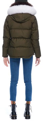 (W) Moose Knuckles 3Q FW21修身款毛领羽绒服 军绿色 MK2229L3Q-774 Purchase (W) Moose Knuckles 3Q FW21修身款毛领羽绒服 军绿色 MK2229L3Q-774