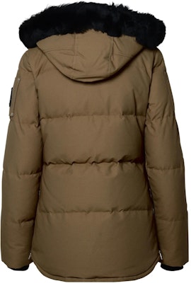 (W) Moose Knuckles 3Q 棕色连帽羽绒夹克长袖大衣. M32LJ129S-1195 Lookbook (W) Moose Knuckles 3Q 棕色连帽羽绒夹克长袖大衣. M32LJ129S-1195