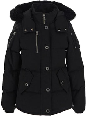 (W) Moose Knuckles 3Q春夏款黑色连帽羽绒夹克. M32LJ129S305 Buy (W) Moose Knuckles 3Q春夏款黑色连帽羽绒夹克. M32LJ129S305