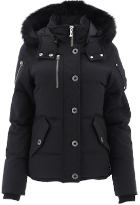 (W) Moose Knuckles 3Q系列修身羽绒服黑色FW21冬季外套 MK2229L3Q-291 Buy (W) Moose Knuckles 3Q系列修身羽绒服黑色FW21冬季外套 MK2229L3Q-291