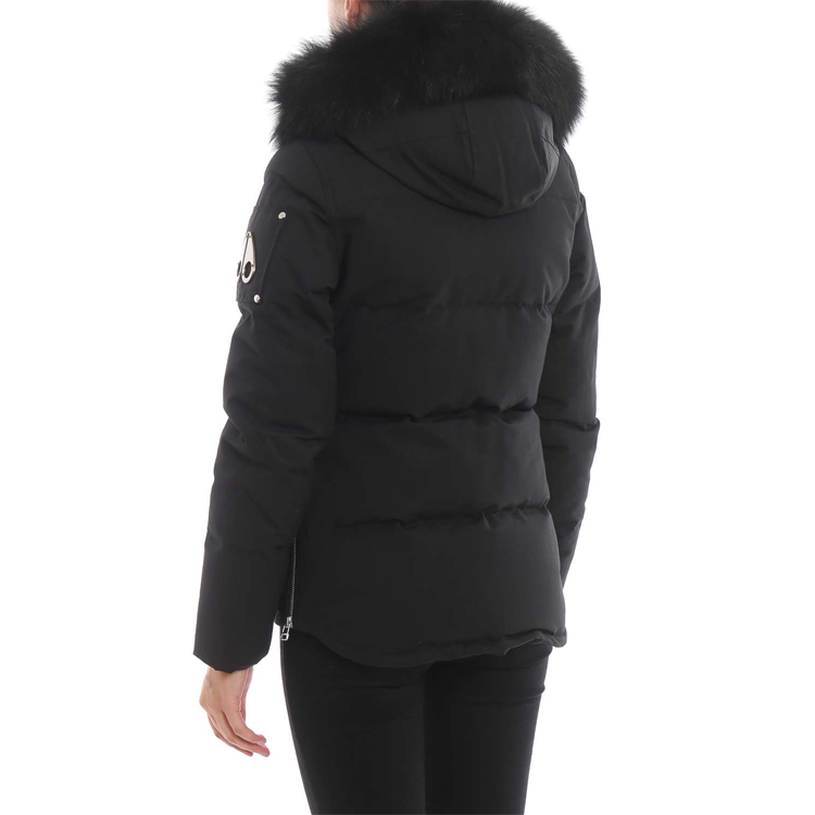 Details for (W) Moose Knuckles 3Q系列修身羽绒服黑色FW21冬季外套 MK2229L3Q-291