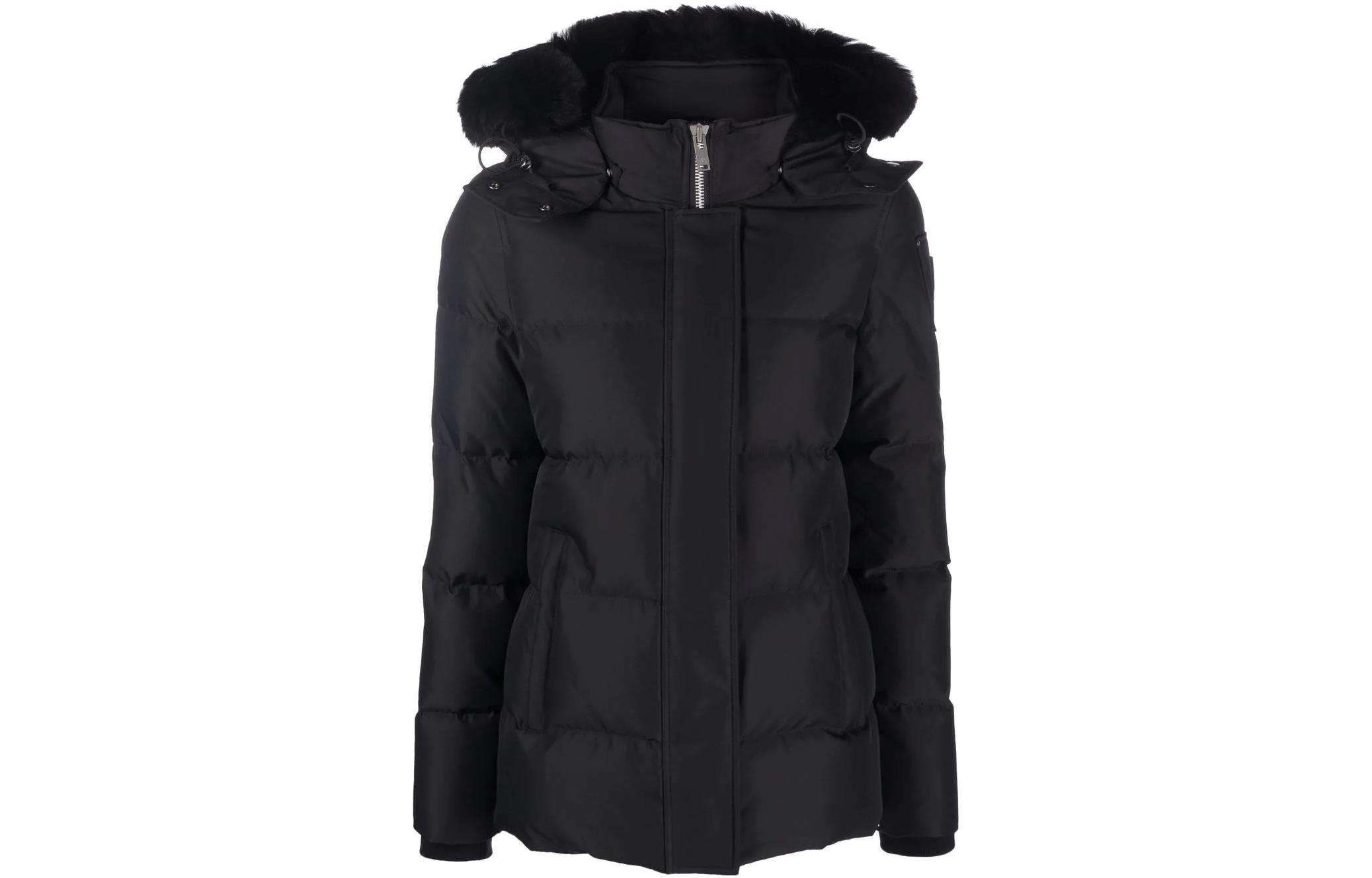 Order (W) Moose Knuckles 3Q 羊羔绒羽绒夹克 黑色 FW22 M32LJ179S-305