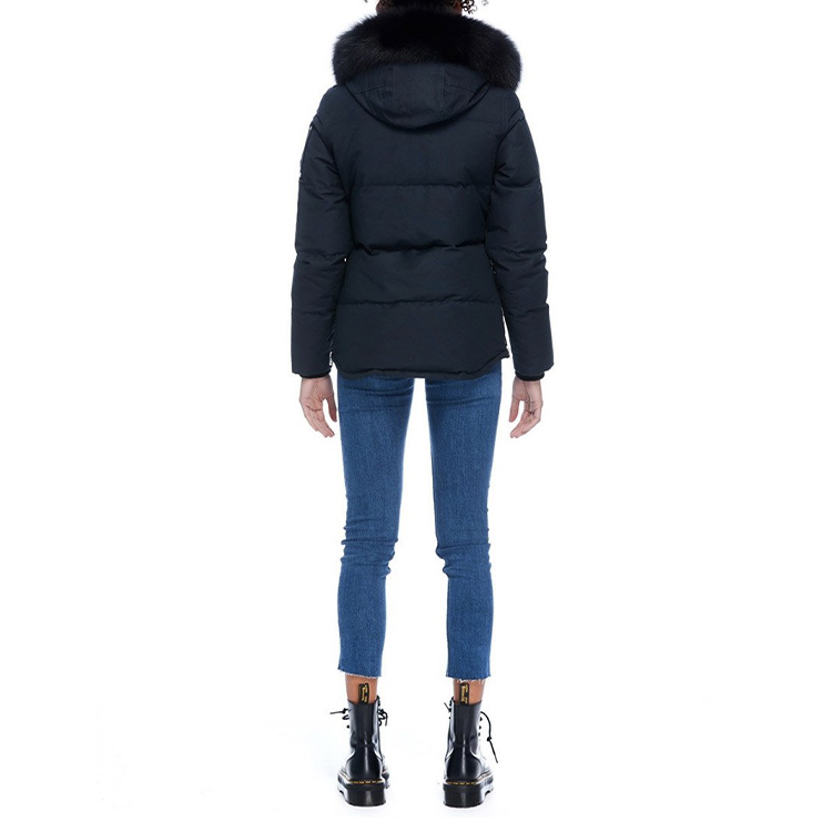 Shop (W) Moose Knuckles 3Q修身羽绒服海军蓝冬季外套. MK2229L3Q-402