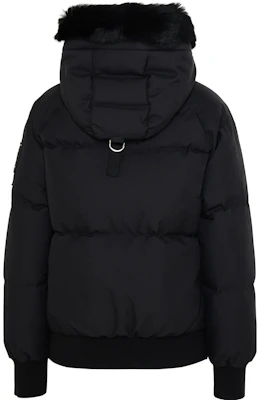 (W) Moose Knuckles 黑色寬鬆連帽羽絨外套大衣。 M33LB017S-305 Lookbook (W) Moose Knuckles 黑色寬鬆連帽羽絨外套大衣。 M33LB017S-305