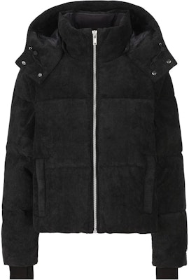 (W) Moose Knuckles 黑色拉链连帽夹克外套. M33LJ162-292 Buy (W) Moose Knuckles 黑色拉链连帽夹克外套. M33LJ162-292