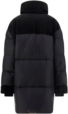 (W) 무스너클 컬러블록 퀼팅 싱글브레스트 파카. M32LJ198-292 Lookbook (W) 무스너클 컬러블록 퀼팅 싱글브레스트 파카. M32LJ198-292