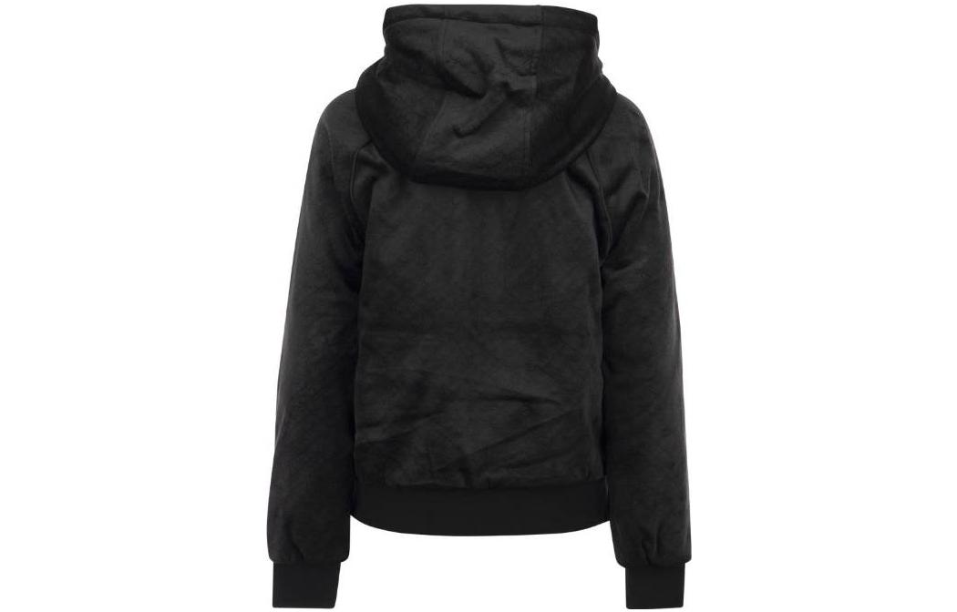 Lookbook (W) ムースナックルズ FW22 ソリッドジップアップフーディジャケット ブラック M32LS638G975