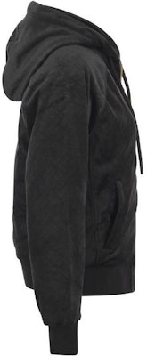 (W) ムースナックルズ FW22 ソリッドジップアップフーディジャケット ブラック M32LS638G975 Shop (W) ムースナックルズ FW22 ソリッドジップアップフーディジャケット ブラック M32LS638G975