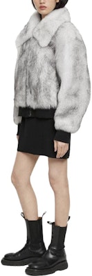 (W) Moose Knuckles Jaket Fleece Abu-Abu dengan Resleting Depan M33LL301-1279 Lookbook (W) Moose Knuckles Jaket Fleece Abu-Abu dengan Resleting Depan M33LL301-1279