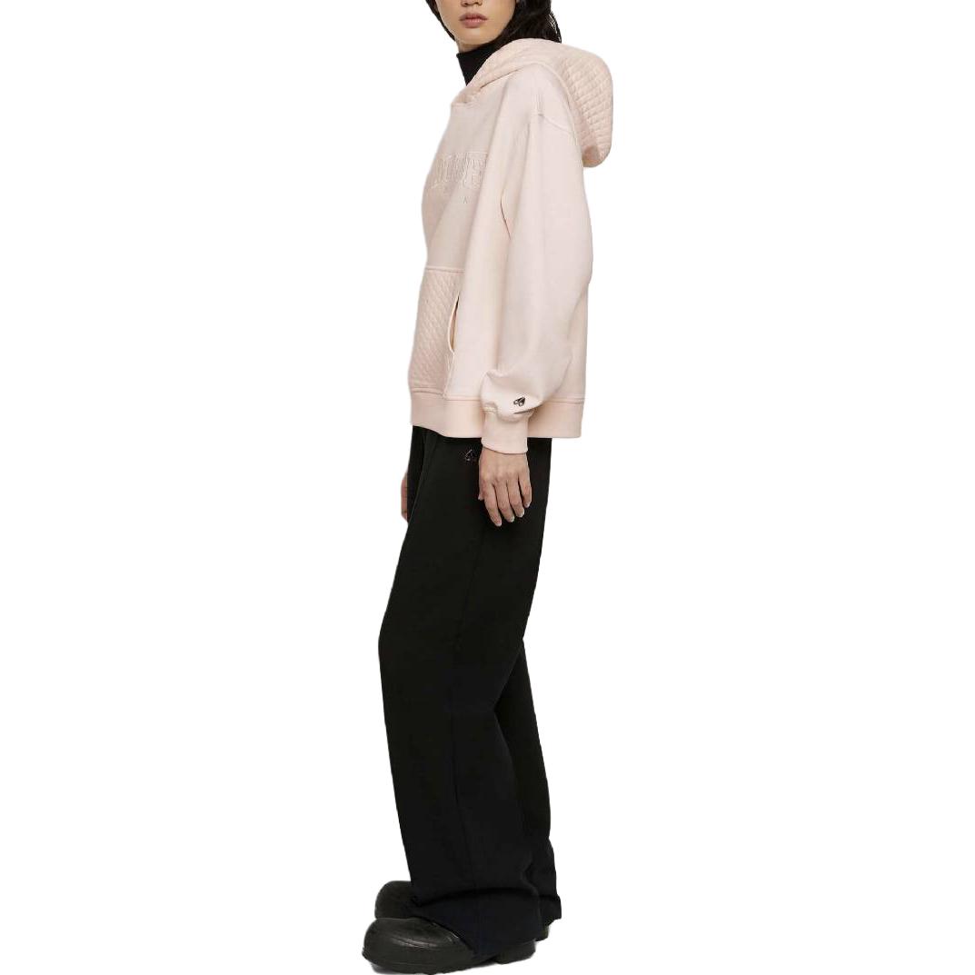 Lookbook (W) Moose Knuckles Sweatshirt Warna Pink Solid. M33LS642-1188