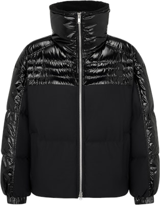 (W) ムースナックルズ シャイニー ハイネック ジップアップ ジャケット ブラック M33LJ212H-1NY Buy (W) ムースナックルズ シャイニー ハイネック ジップアップ ジャケット ブラック M33LJ212H-1NY