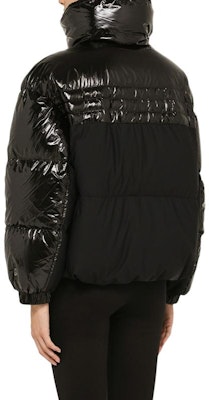 (W) ムースナックルズ シャイニー ハイネック ジップアップ ジャケット ブラック M33LJ212H-1NY Lookbook (W) ムースナックルズ シャイニー ハイネック ジップアップ ジャケット ブラック M33LJ212H-1NY