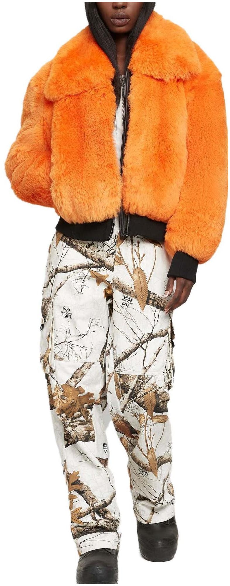 women-moose-knuckles-solid-color-zip-fleece-jacket-orange-m33-ll-301-1190