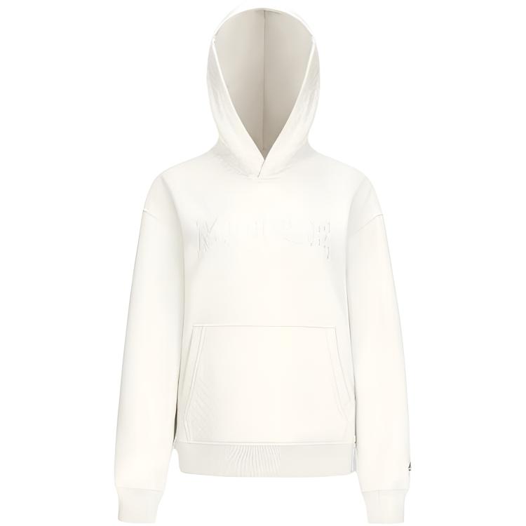 (Women) Moose Knuckles  Solid White Sweatshirt M33LS642