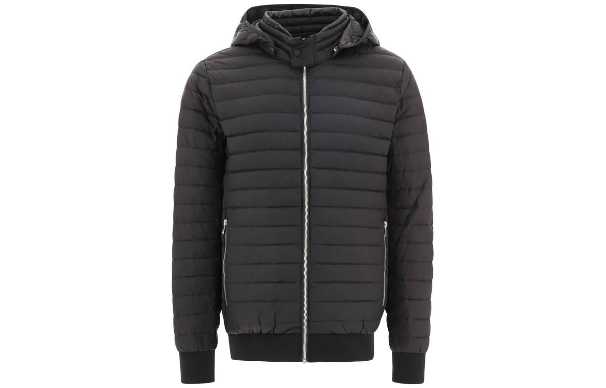 (Women) Moose Knuckles Air Down SS23 Solid Slim-Fit Hooded Long Sleeve Jacket M13MB001-292