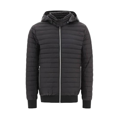 (Women) Moose Knuckles Air Down SS23 Solid Slim-Fit Hooded Long Sleeve Jacket M13MB001-292