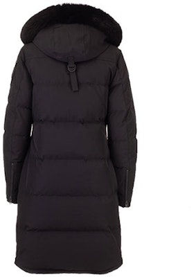 (W) Moose Knuckles Causapcal 中长款连帽羽绒服 黑色. M39LP211-291 Lookbook (W) Moose Knuckles Causapcal 中长款连帽羽绒服 黑色. M39LP211-291