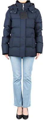 (W) Moose Knuckles CLOUD 3Q 深藍色連帽拉鍊夾克外套 M32LJ179N-833 Order (W) Moose Knuckles CLOUD 3Q 深藍色連帽拉鍊夾克外套 M32LJ179N-833