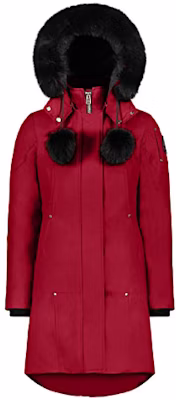 (W) Abrigo Rojo con Piel Moose Knuckles FW19 Stirling Clásico para Mujer. MK2003LP-651 Buy (W) Abrigo Rojo con Piel Moose Knuckles FW19 Stirling Clásico para Mujer. MK2003LP-651