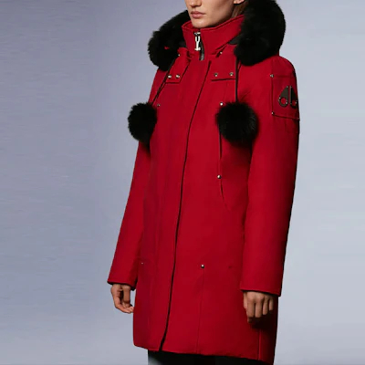 (W) Abrigo Rojo con Piel Moose Knuckles FW19 Stirling Clásico para Mujer. MK2003LP-651 Purchase (W) Abrigo Rojo con Piel Moose Knuckles FW19 Stirling Clásico para Mujer. MK2003LP-651