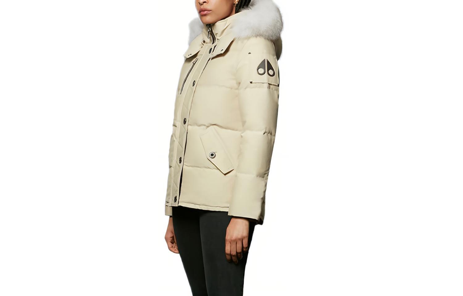 (Women) Moose Knuckles FW21 3Q Slim Fit Ladies Winter Down Jacket White MK2229L3Q-347 圖 2