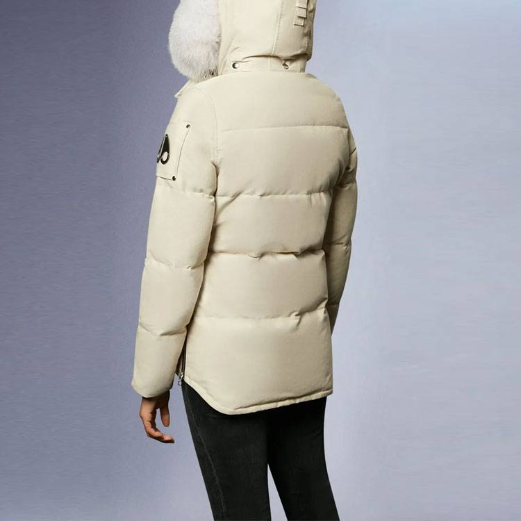 (Women) Moose Knuckles FW21 3Q Slim Fit Ladies Winter Down Jacket White MK2229L3Q-347 圖 4