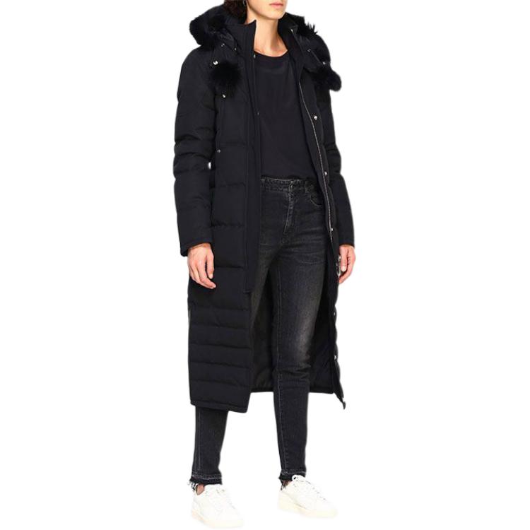 (Women) Moose Knuckles FW21  Fur Trim Down Jacket. MK4660LLP-291