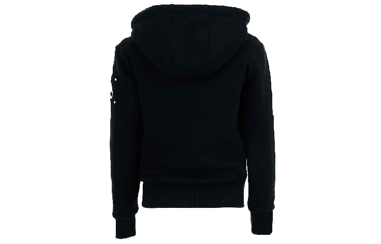 Lookbook (W) Moose Knuckles FW21 黑色標誌可拆帽羊毛夾克 M31LS601-244