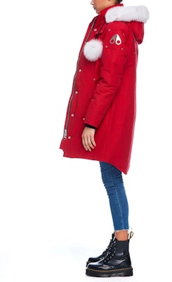 (W) 무스너클 FW21 스털링 클래식 로고 레드 여성용 퍼 트림 미드기장 파카. MK2003LP-704 Purchase (W) 무스너클 FW21 스털링 클래식 로고 레드 여성용 퍼 트림 미드기장 파카. MK2003LP-704