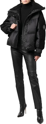 (W) Moose Knuckles FW22 Elmira Puffer Jacket Hitam M32LJ212-292 Purchase (W) Moose Knuckles FW22 Elmira Puffer Jacket Hitam M32LJ212-292