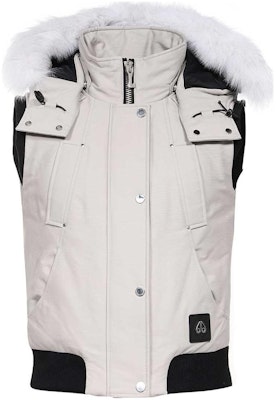 (W) Moose Knuckles FW23 浅灰色连帽夹克外套. M32LV477-856 Lookbook (W) Moose Knuckles FW23 浅灰色连帽夹克外套. M32LV477-856