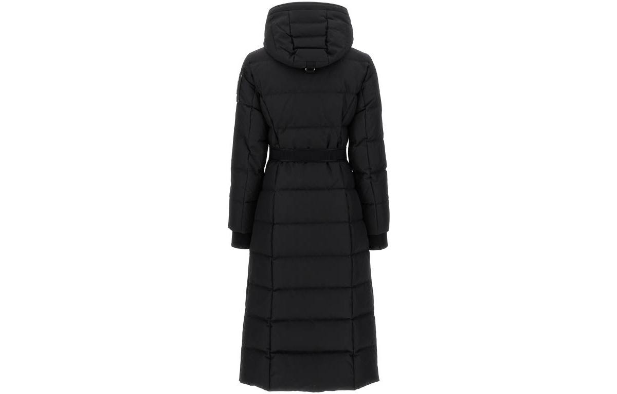 Lookbook (W) Moose Knuckles FW23 Jaket Hoodie Panjang Hitam M33LP230-292