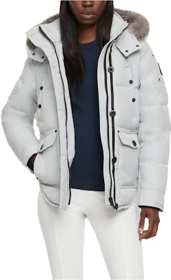 (W) Moose Knuckles FW23 Anguille Shearling 灰樺色口袋羽絨外套. M33LJ113S-1181 Order (W) Moose Knuckles FW23 Anguille Shearling 灰樺色口袋羽絨外套. M33LJ113S-1181