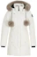 Buy (W) Moose Knuckles FW23 Chaqueta Acolchada Stirling Blanco Crema con Capucha Desmontable. MK2003LP-864
