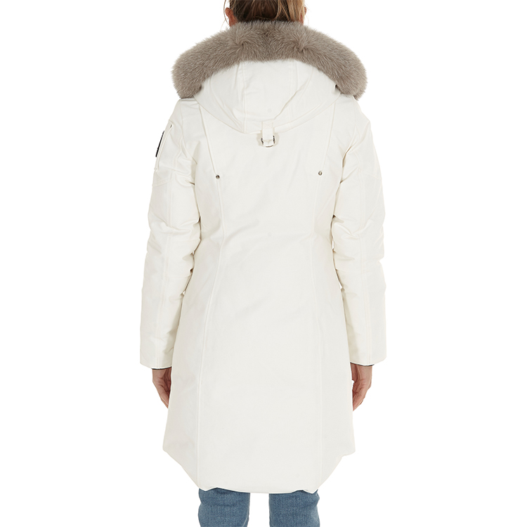(Women) Moose Knuckles FW23 Stirling  Down Jacket Cream White with Detachable Hood. MK2003LP-864 圖 4